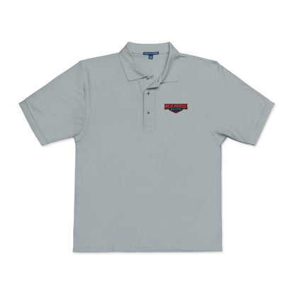 Embroidered Red Horse Elite Polo Shirt