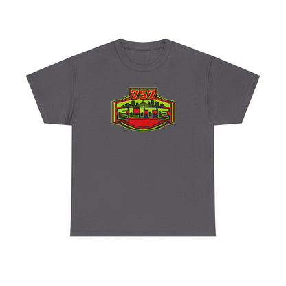 757 Elite Logo T-Shirt — Vintage City Skyline Graphic Tee