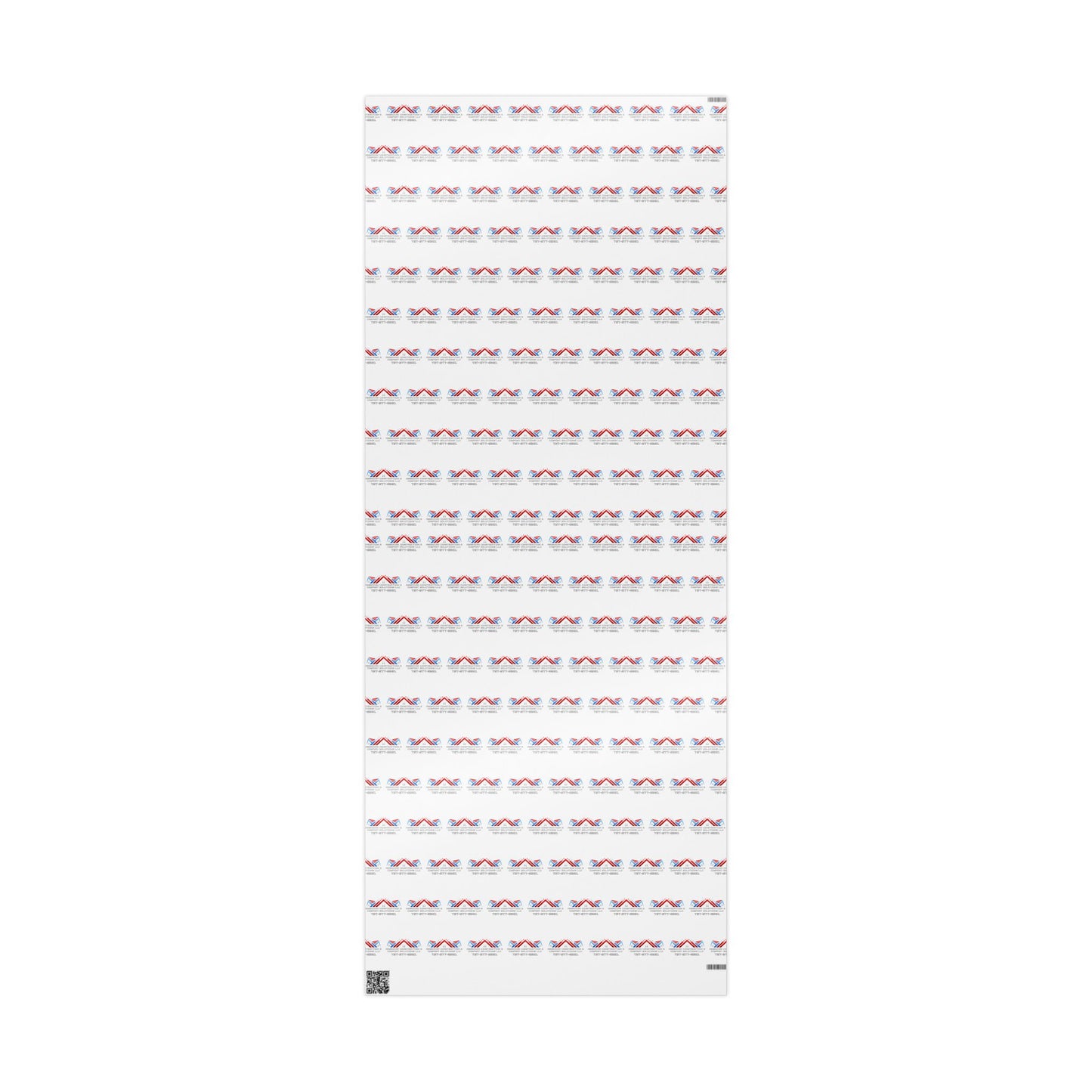 Patriotic Union Jack Accent Wrapping Paper Roll