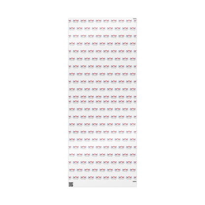 Patriotic Union Jack Accent Wrapping Paper Roll