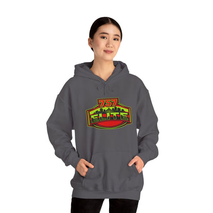 757 Elite Hoodie — Hampton Roads Skyline Logo Pullover