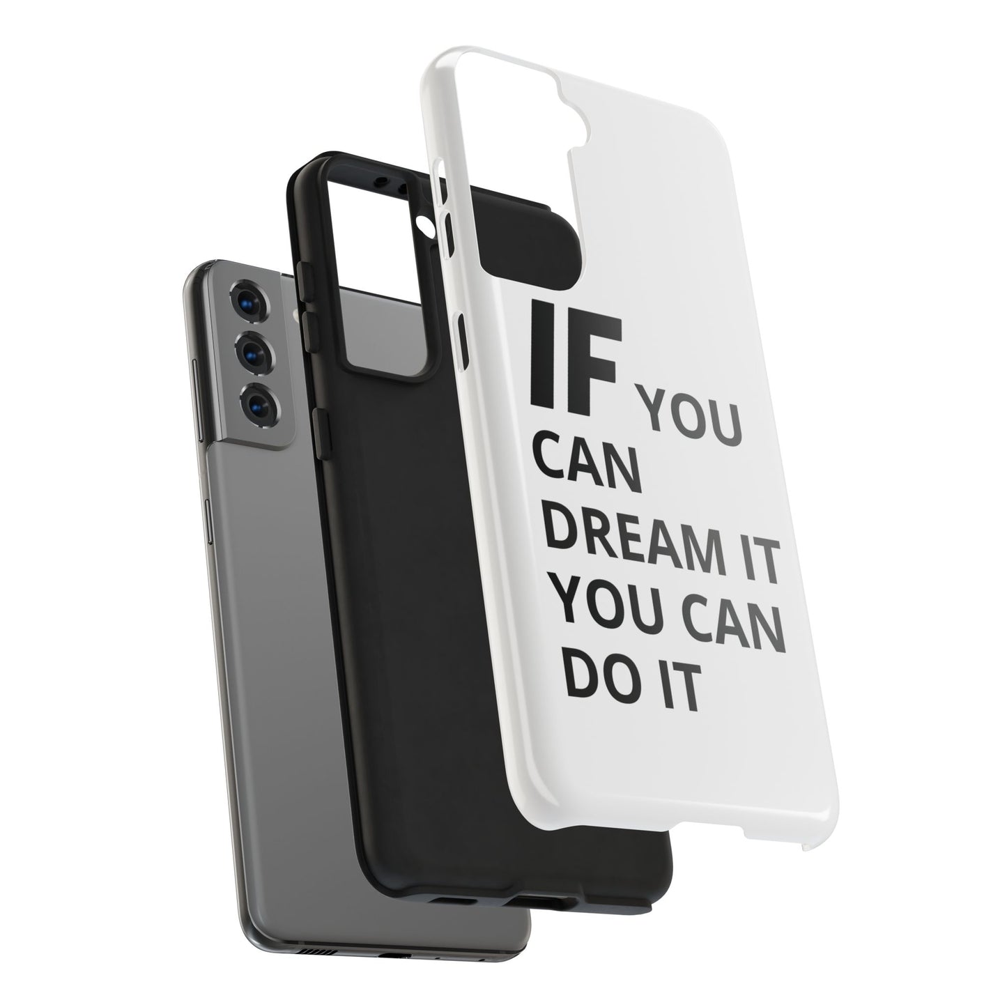 Iron Fit Tough Phone Case – IF You Can Dream It, You Can Do It