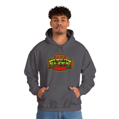 757 Elite Hoodie — Hampton Roads Skyline Logo Pullover
