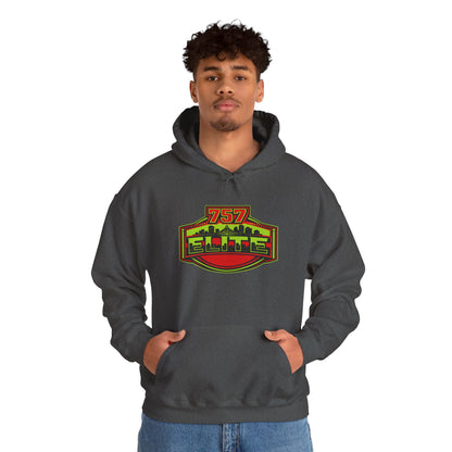 757 Elite Hoodie — Hampton Roads Skyline Logo Pullover