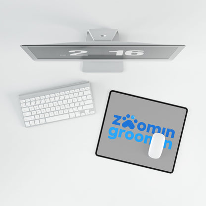 Zoomin Groomin Desk Mat - Pet Lover Decor, Functional Workspace Accessory, Gift for Dog Owners, Home Office Essentials, Stylish Mat