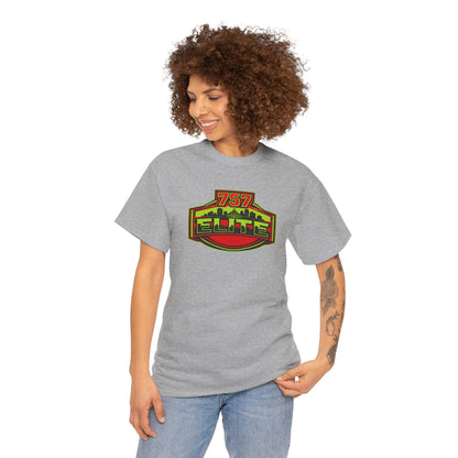 757 Elite Logo T-Shirt — Vintage City Skyline Graphic Tee