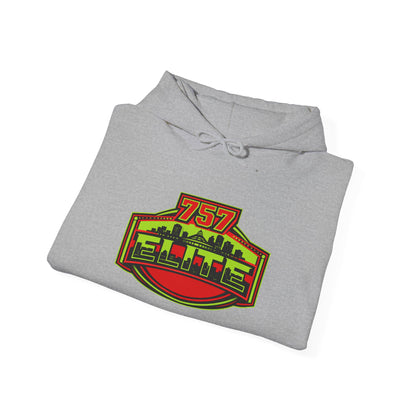 757 Elite Hoodie — Hampton Roads Skyline Logo Pullover