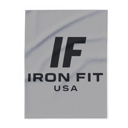 Arctic Fleece Blanket - Soft Warm Throw for Cozy Nights, Gym Lovers Gift, Modern Home Decor, Workout Blanket, Holiday Present