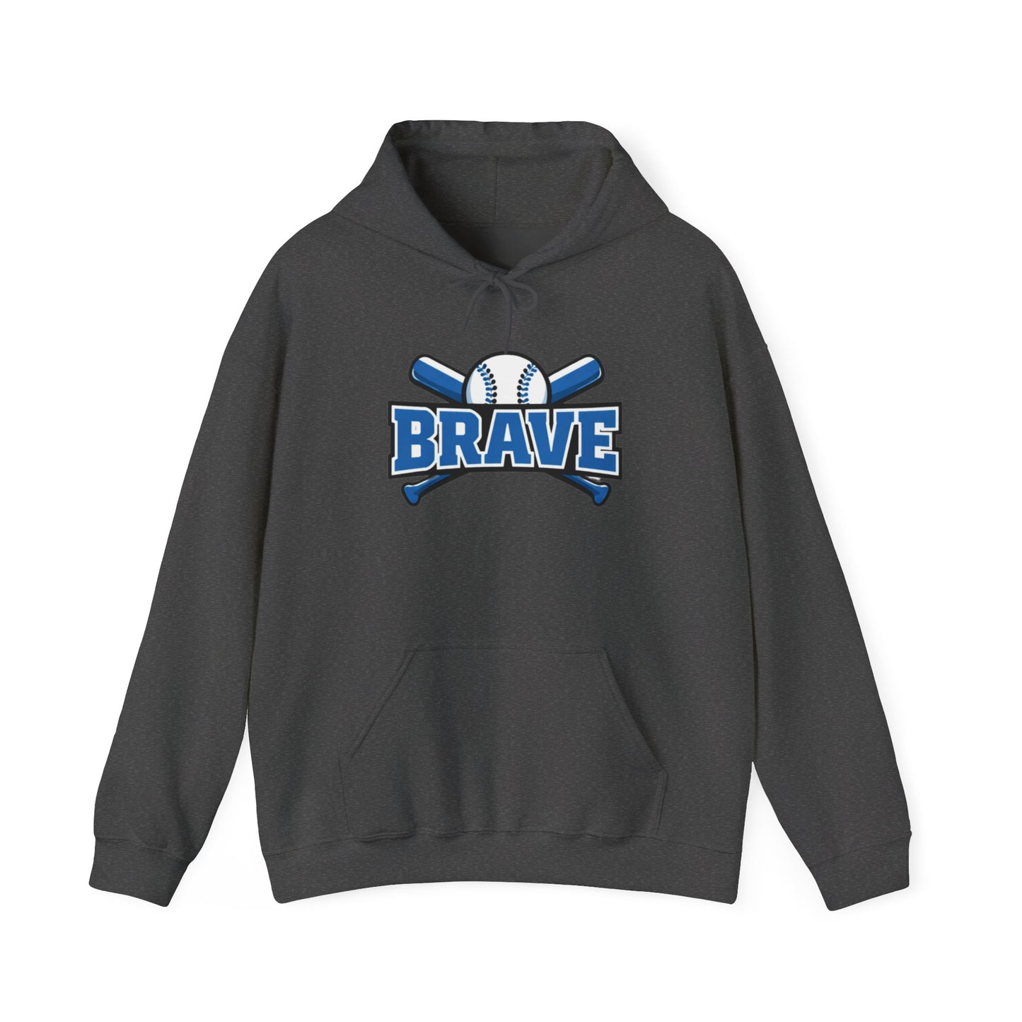 Brave Baseball Hoodie –  Team Spirit Pullover