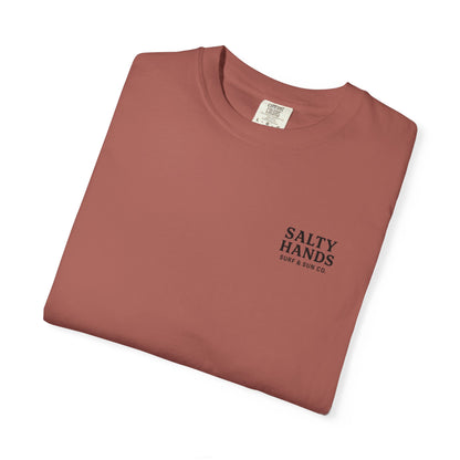 Salty Hands Surf & Sun T-Shirt — Crystal Coast Graphic Tee