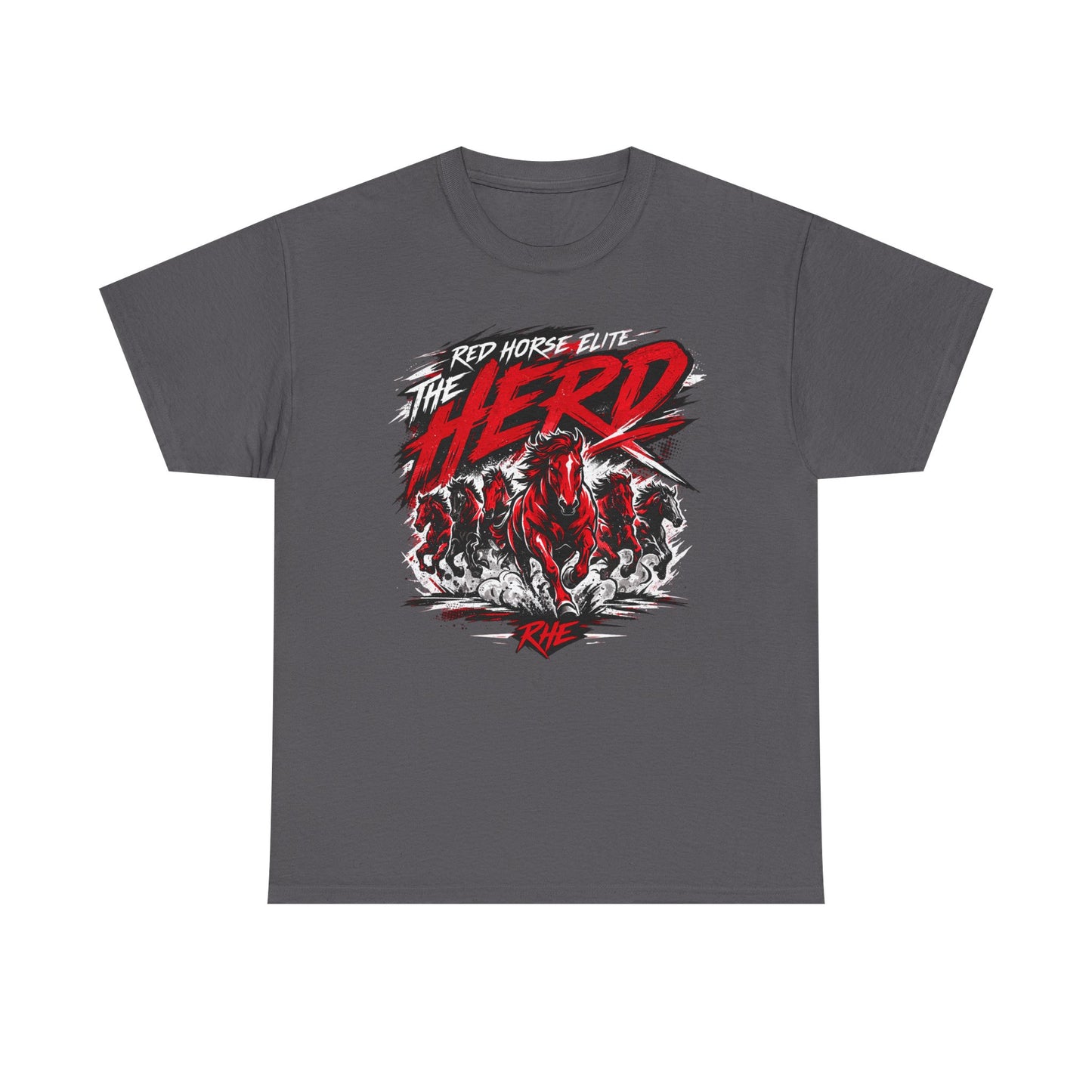 The Herd Graphic Tee — Red Horse Elite Bold T-Shirt