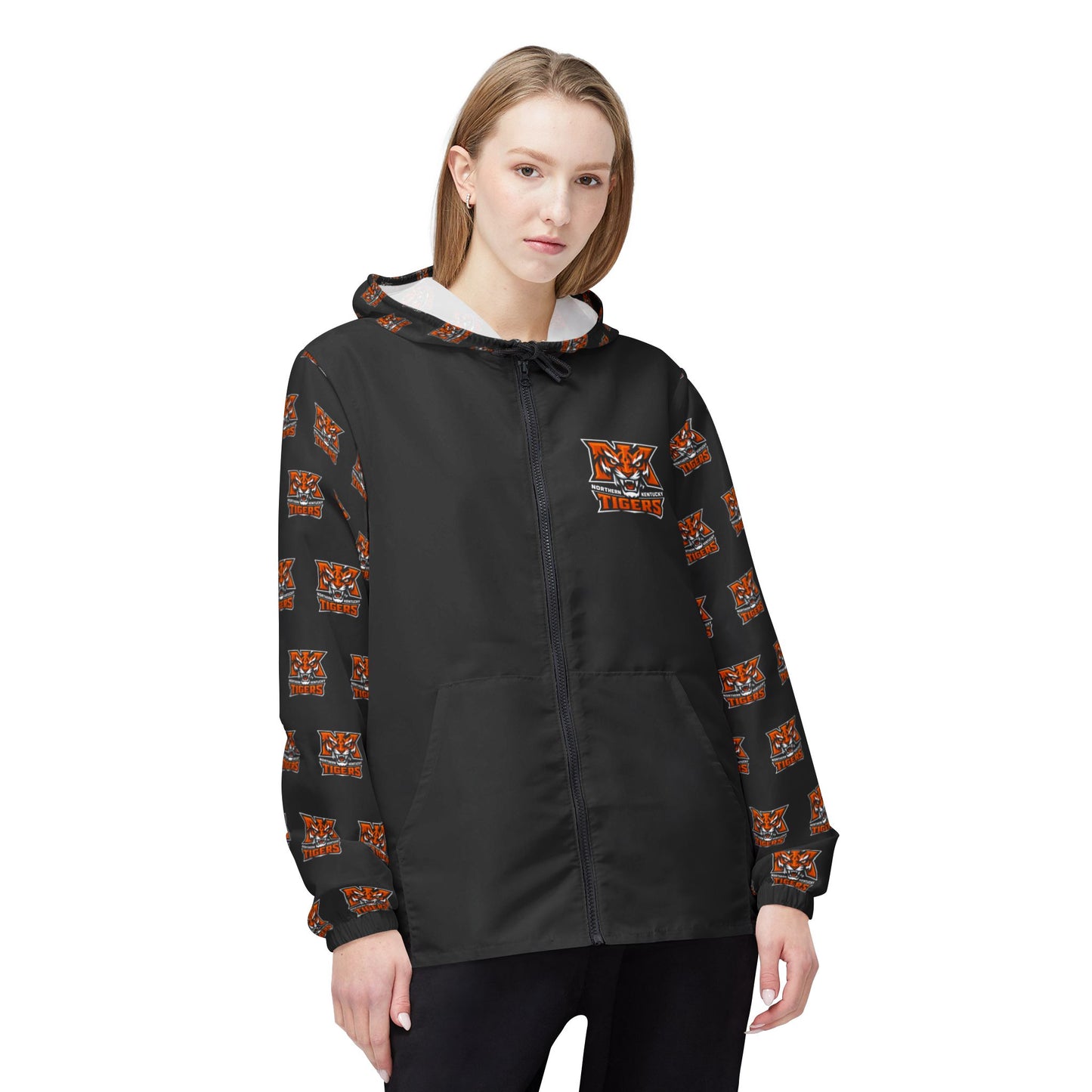 Northern Kentucky Tigers Windbreaker Jacket – All-Over Print Team Hoodie