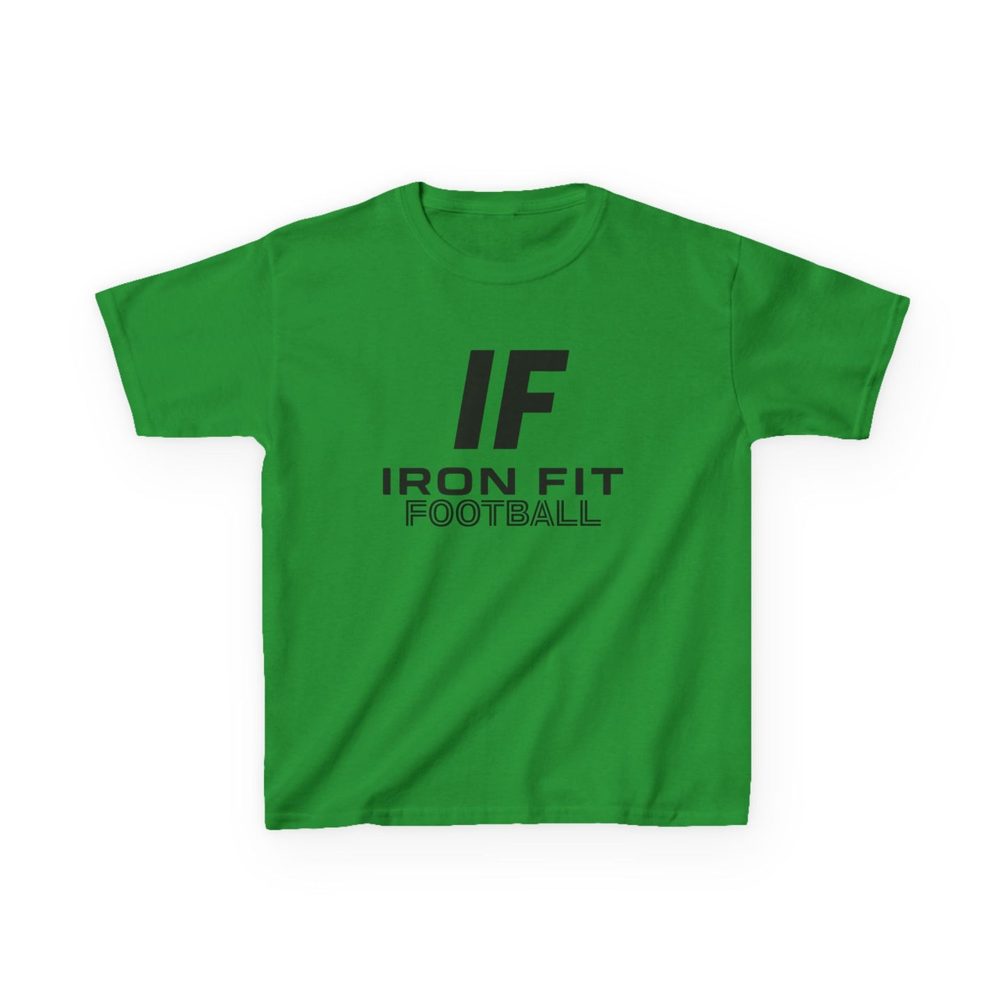 Youth Iron Fit Cotton Tee-Football Edition