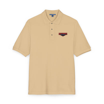 Embroidered Red Horse Elite Polo Shirt