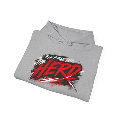 The Herd Hoodie – Red Horse Elite Graphic Hooded Sweatshirt