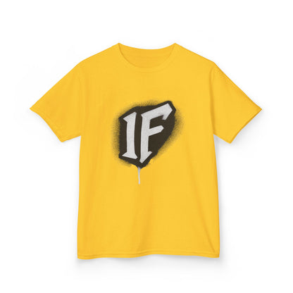 Kids Graphic Tee - 'IF' Inspirational Tee, Cool Kids Shirt, Fun and Unique Gift, Birthday Gift, Everyday Wear, Youth T-Shirt