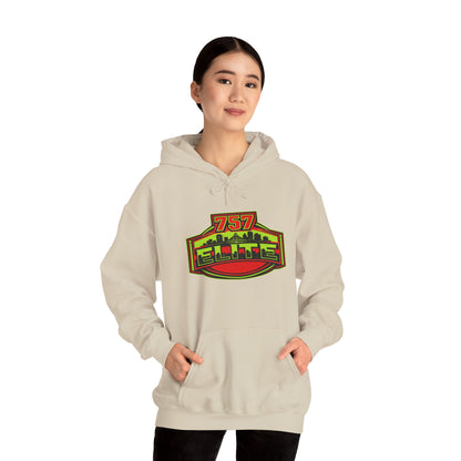 757 Elite Hoodie — Hampton Roads Skyline Logo Pullover