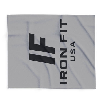 Arctic Fleece Blanket - Soft Warm Throw for Cozy Nights, Gym Lovers Gift, Modern Home Decor, Workout Blanket, Holiday Present