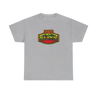 757 Elite Logo T-Shirt — Vintage City Skyline Graphic Tee