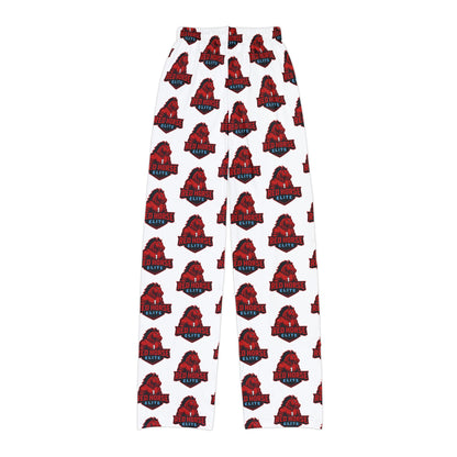 Kids Lounge Pants — Red Horse Mascot AOP Cozy Sleep & Play Pants