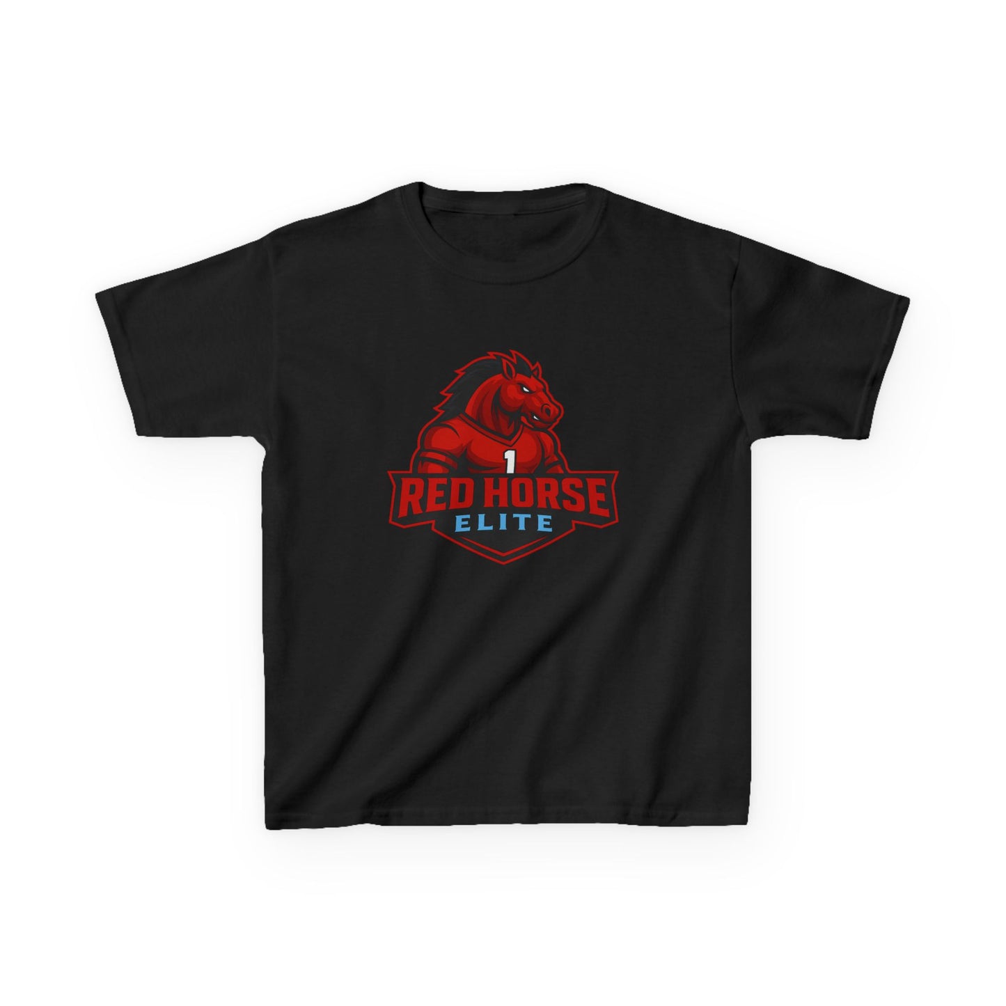 Kids T‑Shirt — Red Horse Elite Logo Youth Tee