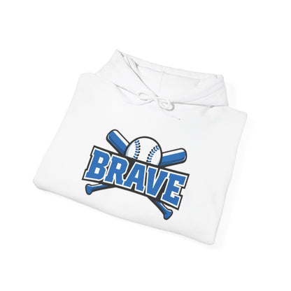 Brave Baseball Hoodie –  Team Spirit Pullover