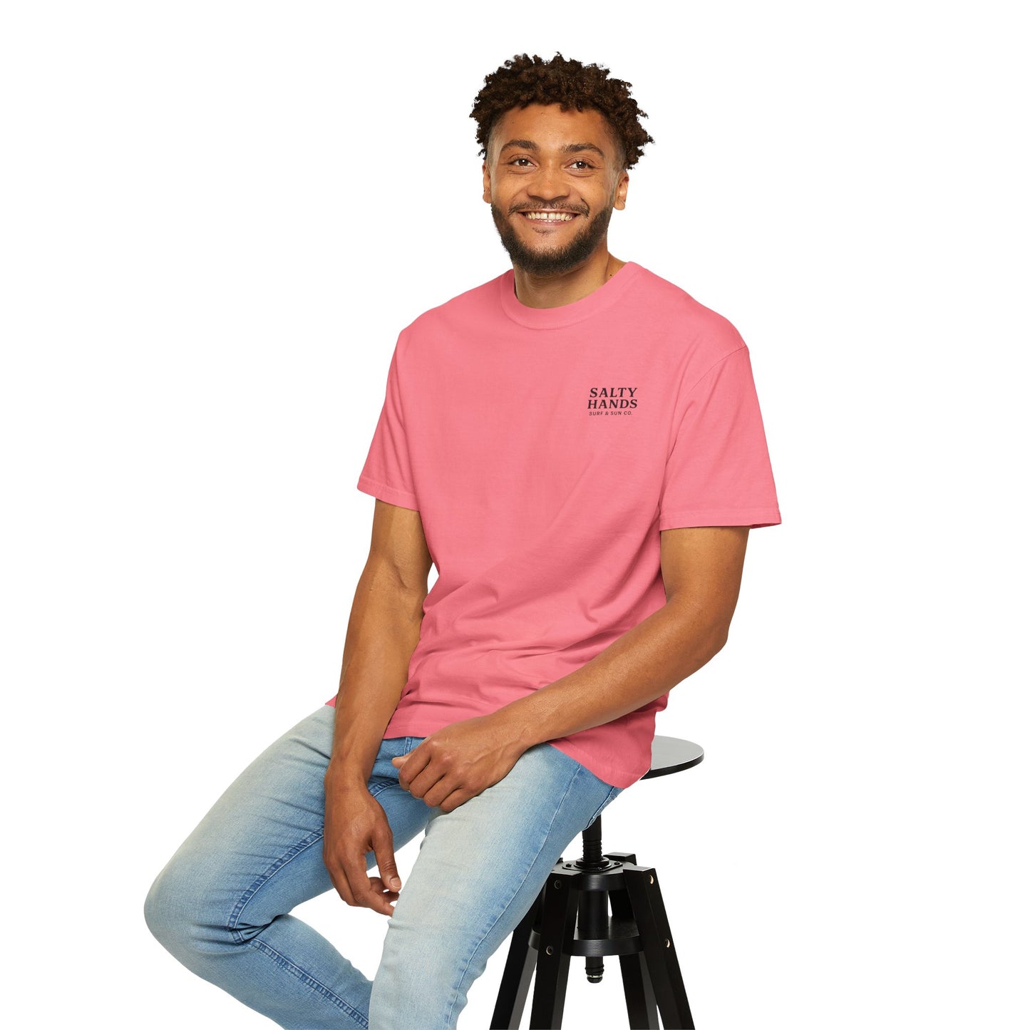 Salty Hands Surf & Sun T-Shirt — Crystal Coast Graphic Tee