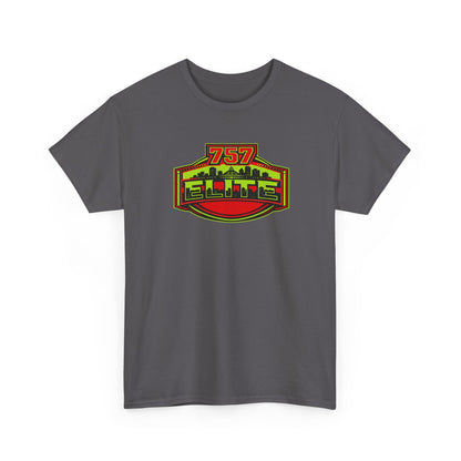 757 Elite Logo T-Shirt — Vintage City Skyline Graphic Tee