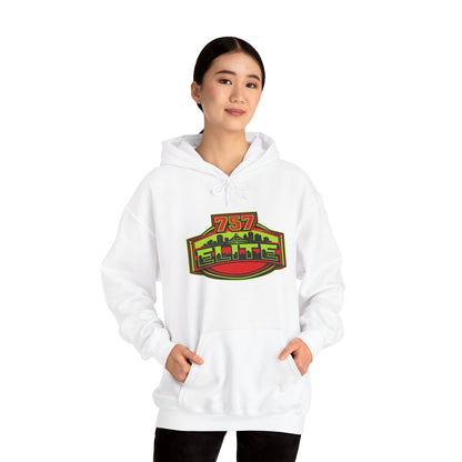 757 Elite Hoodie — Hampton Roads Skyline Logo Pullover