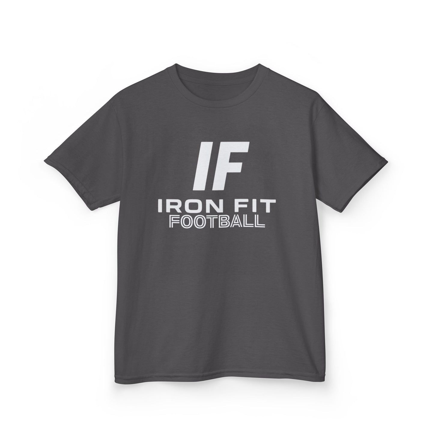 Youth Iron Fit Cotton Tee-Football Edition