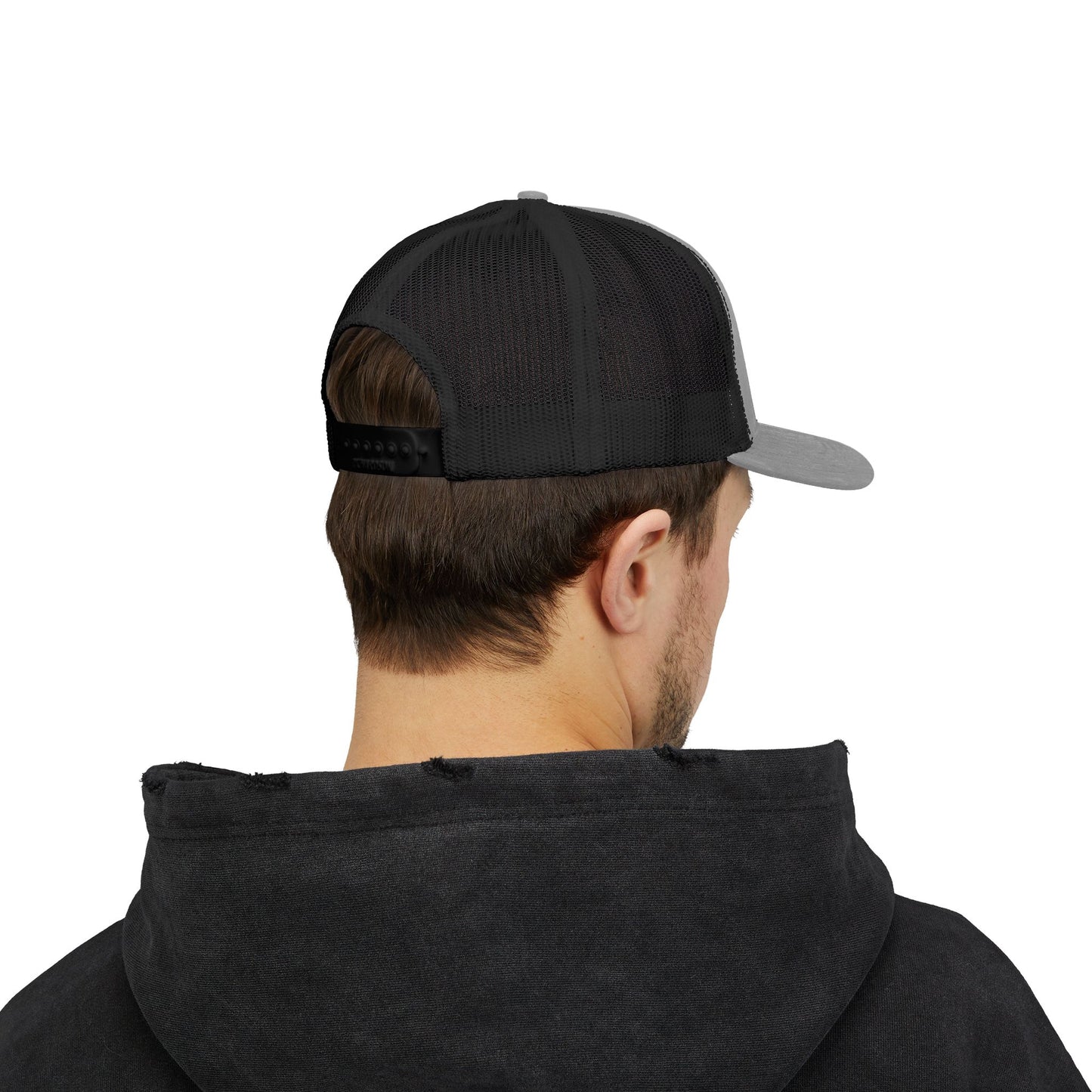 Red Horse Elite Trucker Cap — Embroidered Snapback Hat