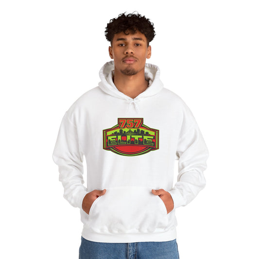 757 Elite Hoodie — Hampton Roads Skyline Logo Pullover