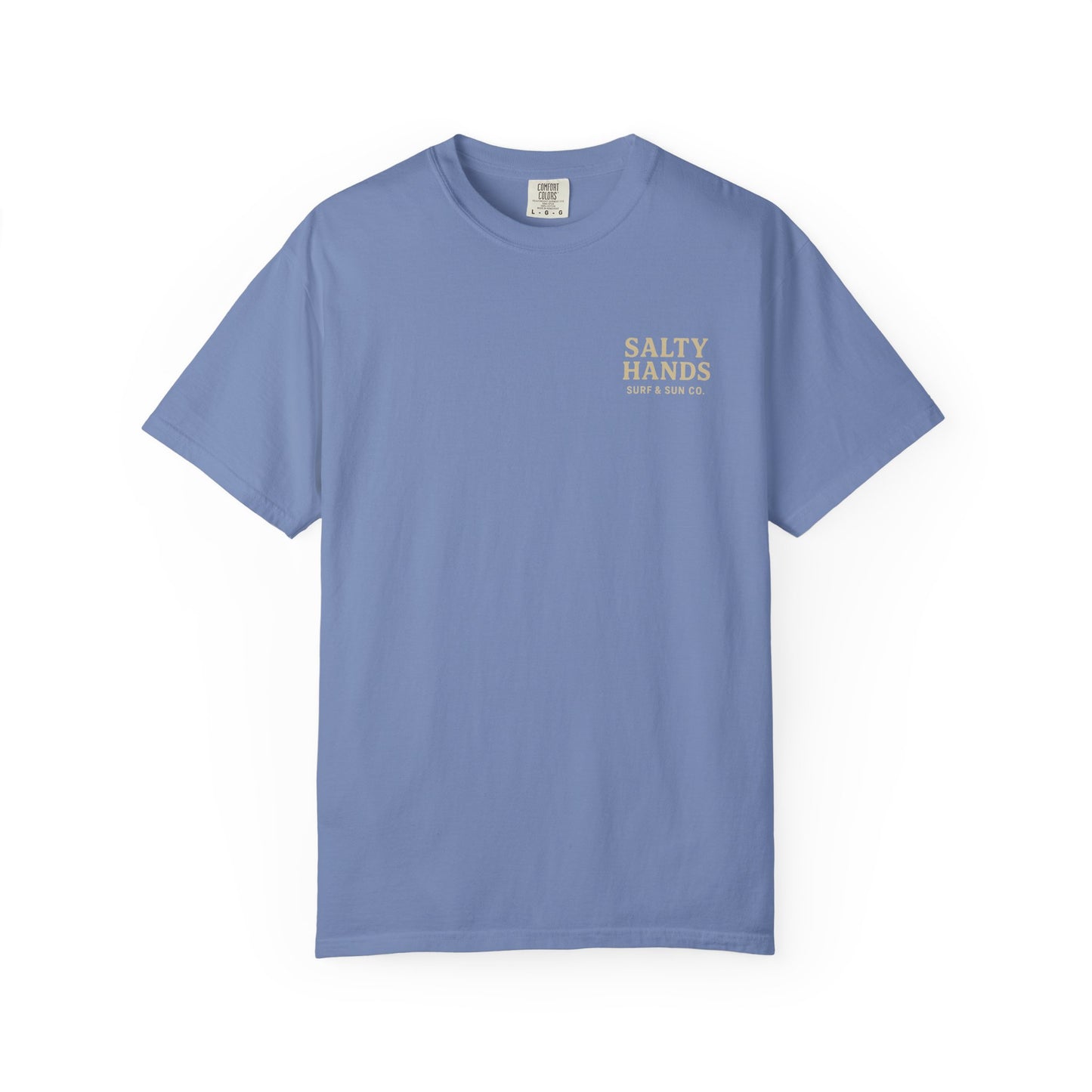 Salty Hands Surf & Sun T-Shirt — Crystal Coast Fishing Graphic Tee