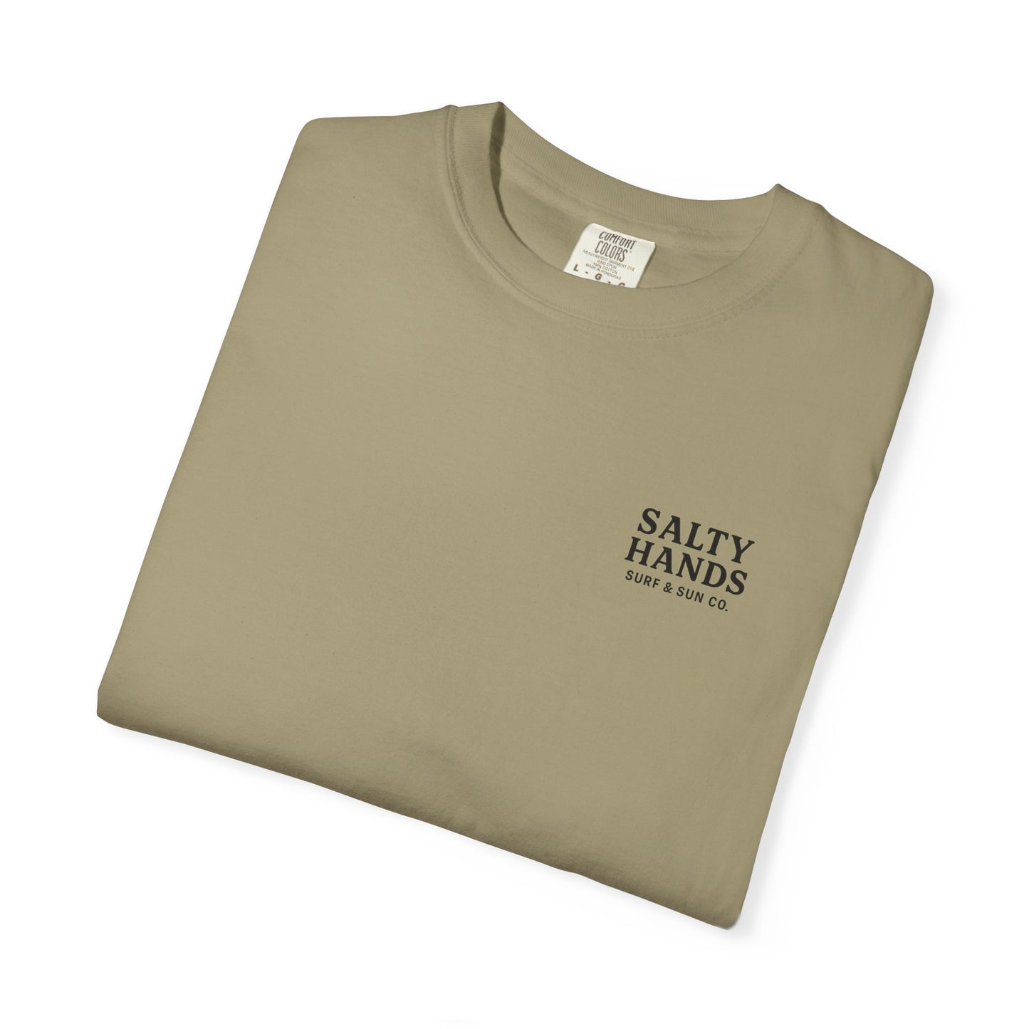 Salty Hands Surf & Sun T-Shirt — Crystal Coast Graphic Tee
