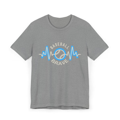 Brave MOM heartbeat T-Shirt
