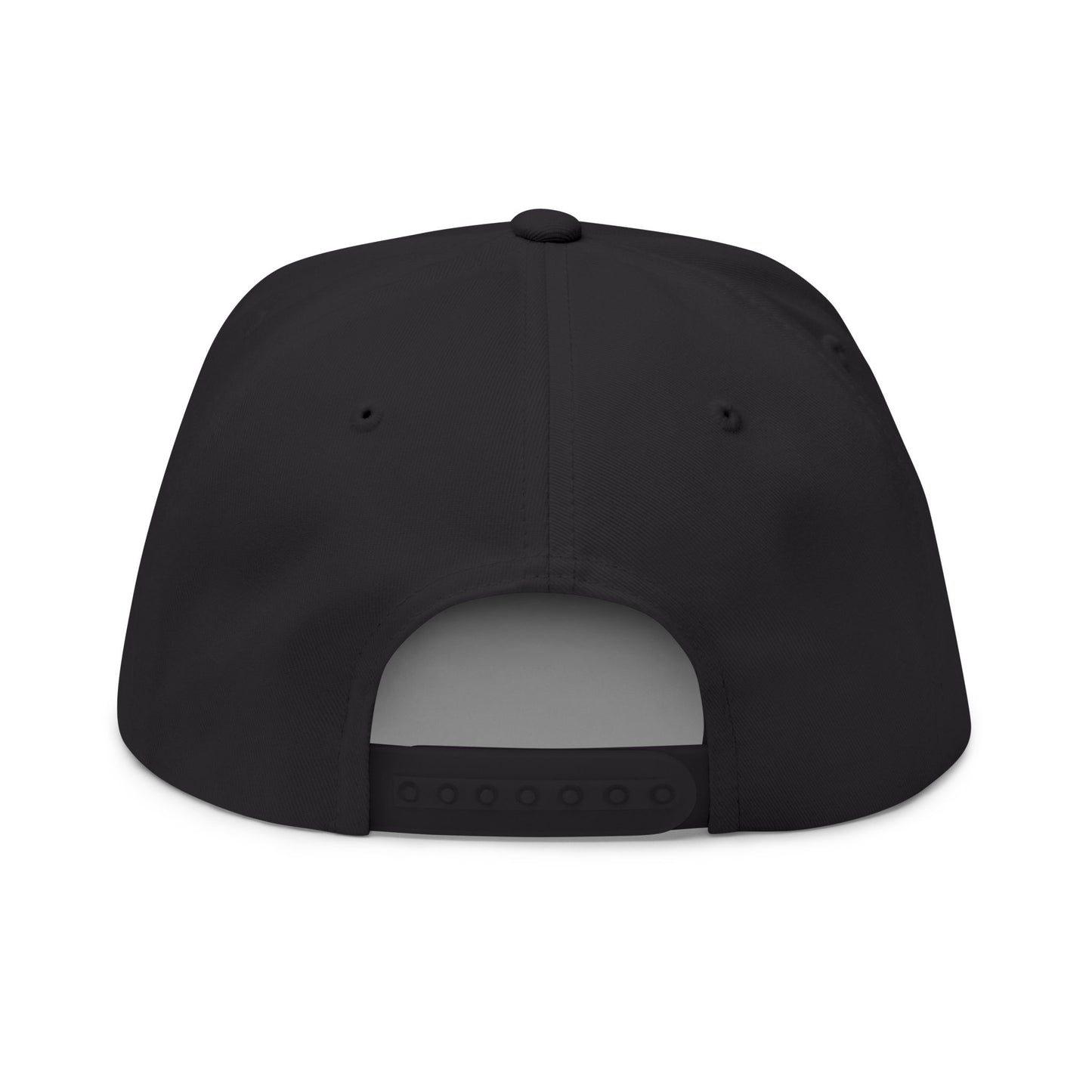 Embroidered Flat Bill Cap — "Red Horse Elite" Gothic Logo