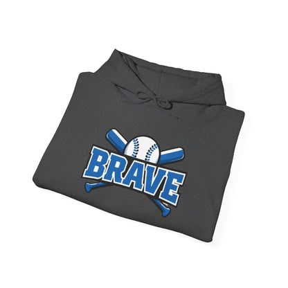 Brave Baseball Hoodie –  Team Spirit Pullover