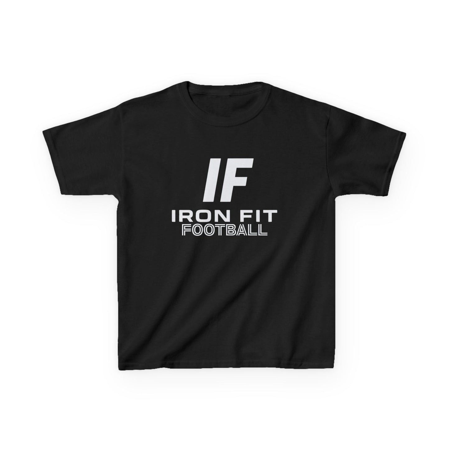 Youth Iron Fit Cotton Tee-Football Edition