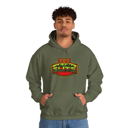 757 Elite Hoodie — Hampton Roads Skyline Logo Pullover
