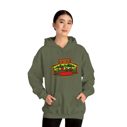 757 Elite Hoodie — Hampton Roads Skyline Logo Pullover
