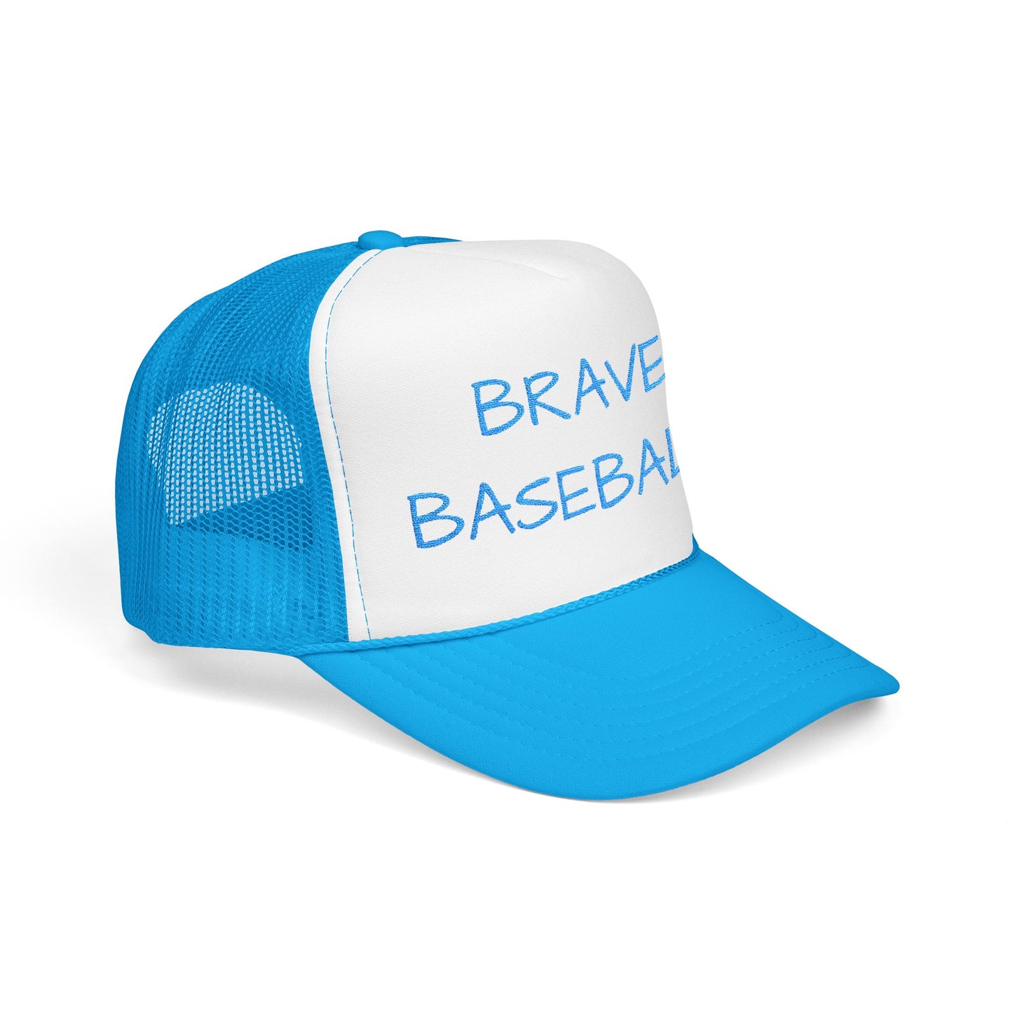 Brave Baseball Foam Trucker Hat
