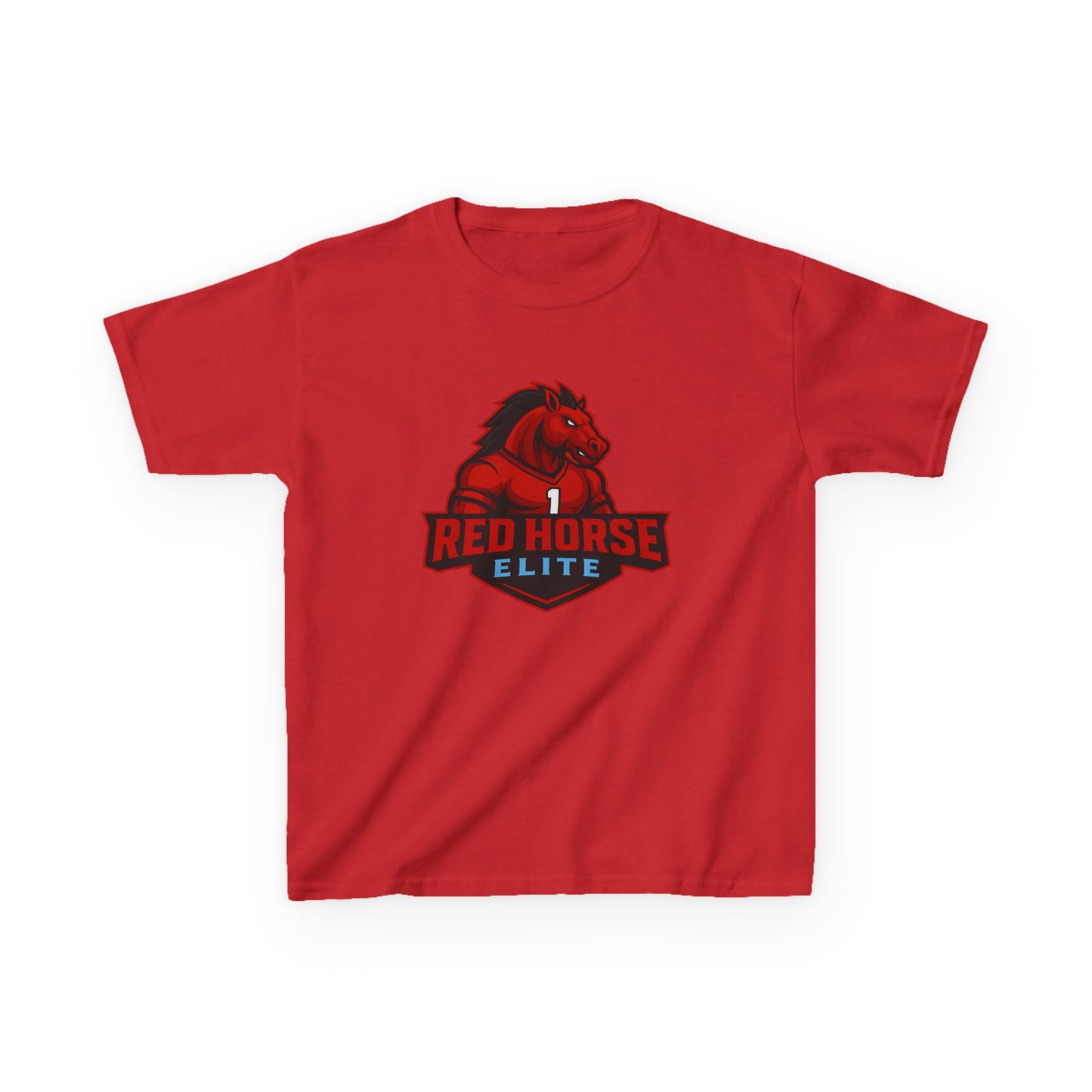 Kids T‑Shirt — Red Horse Elite Logo Youth Tee