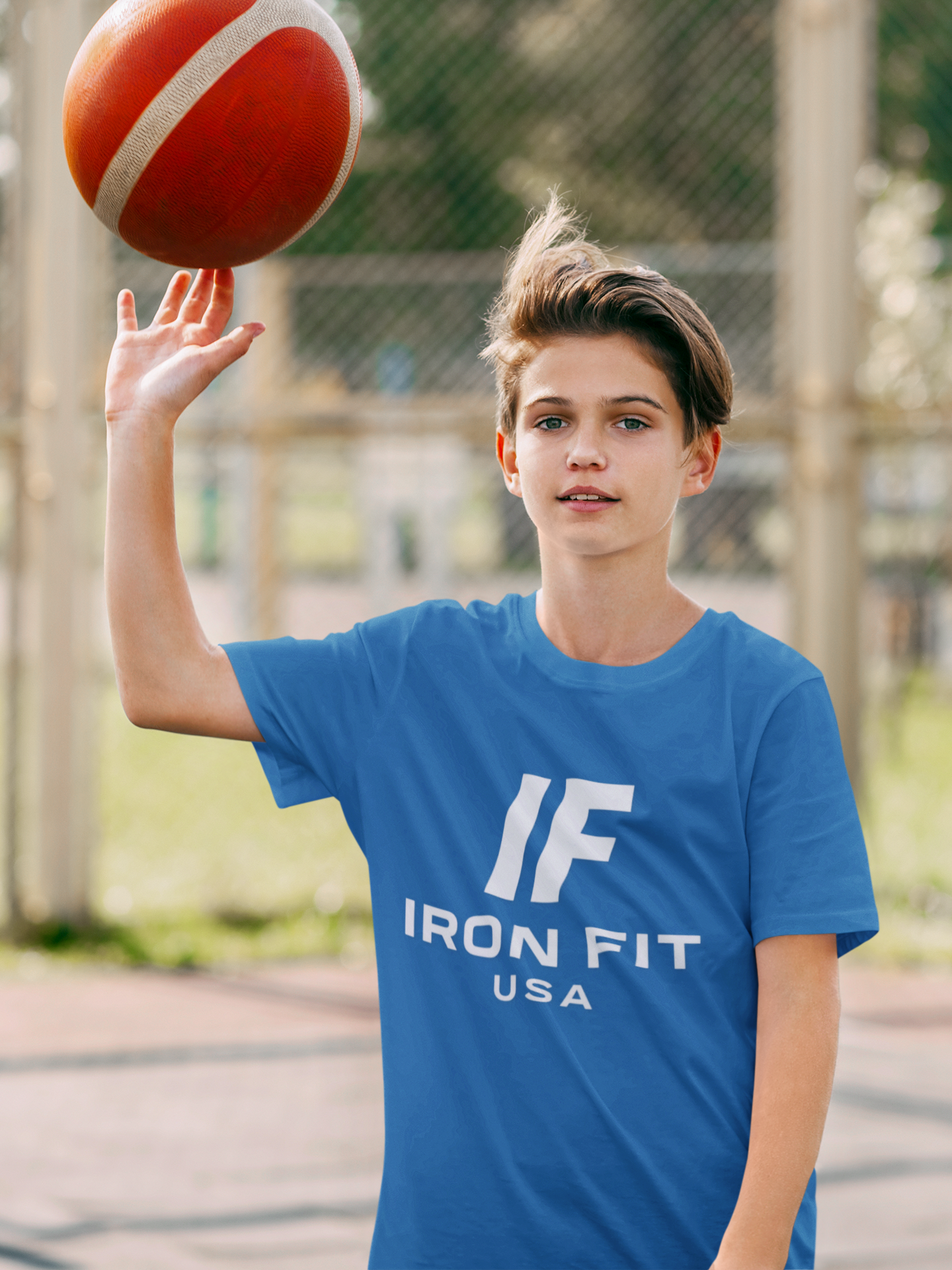 Iron Fit Youth Cotton™ Tee – Built for Everyday Greatness