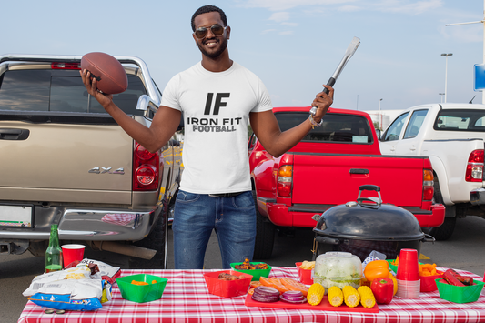 Iron Fit Cotton Tee – Football Edition