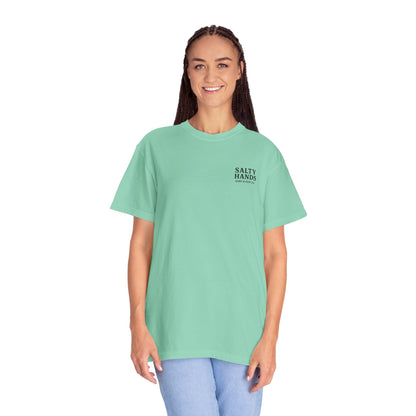 Salty Hands Surf & Sun T-Shirt — Crystal Coast Graphic Tee