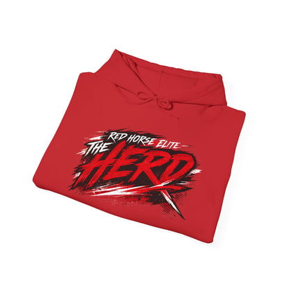 The Herd Hoodie – Red Horse Elite Graphic Hooded Sweatshirt
