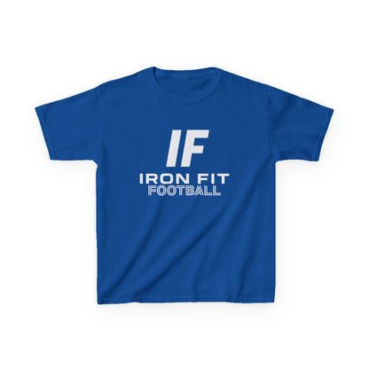 Youth Iron Fit Cotton Tee-Football Edition
