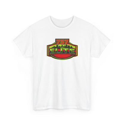 757 Elite Logo T-Shirt — Vintage City Skyline Graphic Tee