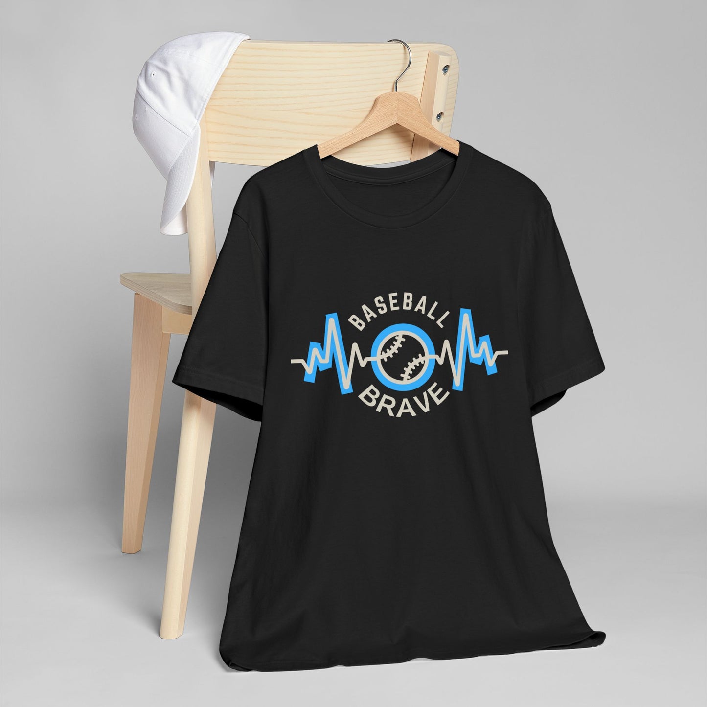 Brave MOM heartbeat T-Shirt
