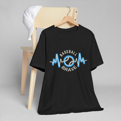Brave MOM heartbeat T-Shirt